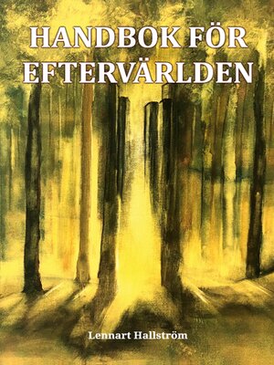 cover image of Handbok för eftervärlden